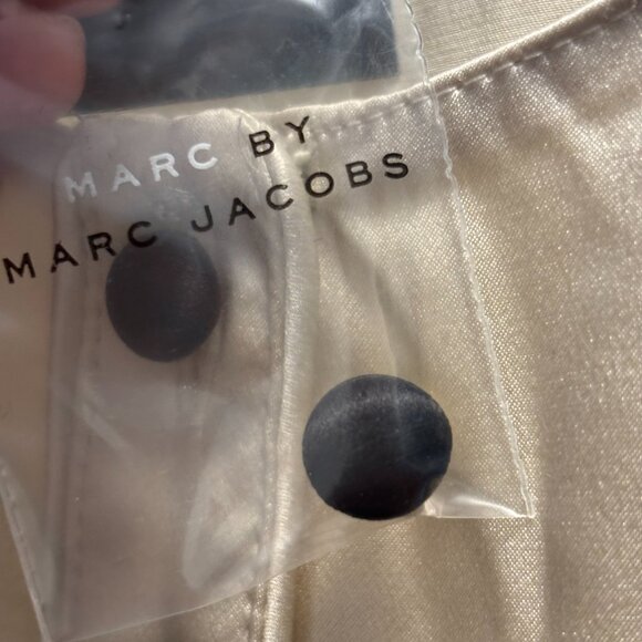 NWT Marc by Marc Jacobs Silk Tuxedo Dress - Women's Size 6 - Picture 8 of 10
